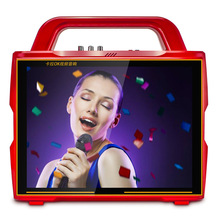 先科Q5户外视频广场舞大音响带显示屏蓝牙K歌麦便携式手提播放器