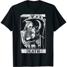 ���羳ŷ�롿Vintage Death The Grim Reaper Kiss Gothic