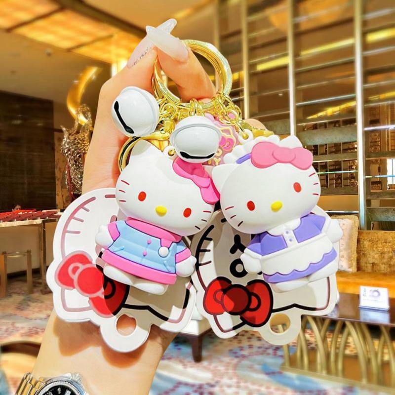 Cartoon Sanrio Change Diary Keychain Cute HelloKitty Bag Car Key Chain Exquisite Pendant Cartoon Sanrio Change Diary Keychain Cute HelloKitty Bag Car Key Chain Exquisite Pendant
