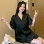 女士外穿跨境翻领家居服