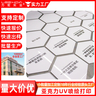 Uv Printing Processing Pvc Board Acrylic Uv Printing Silicone Metal Sign Glass Qr Code Printing Advertising