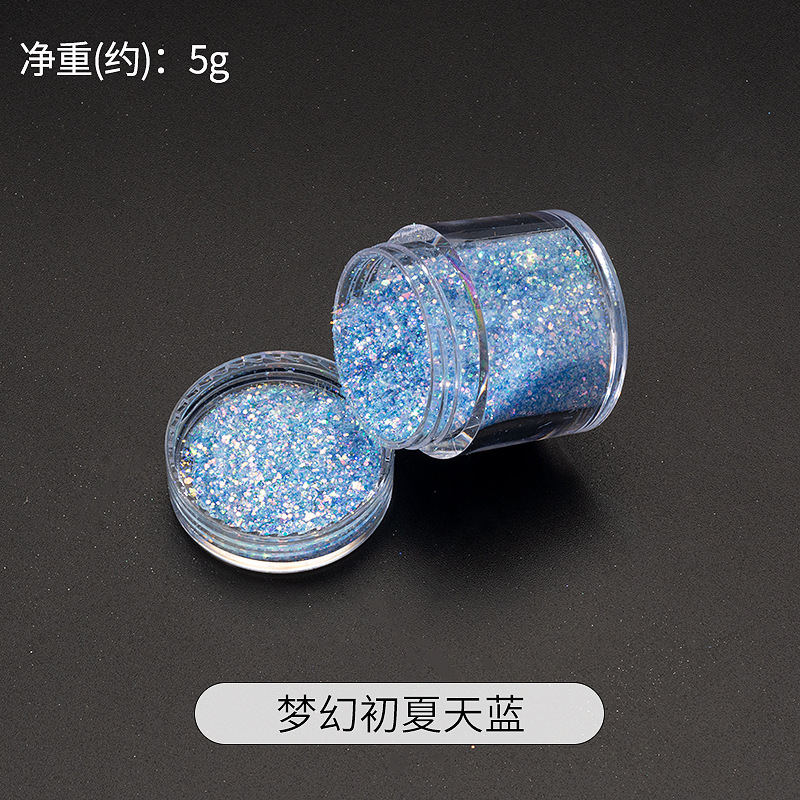 polvo brillante DIY material sequinilla goteo AB molde resina UV aceite Mahjong relleno joyas auriculares ilusión