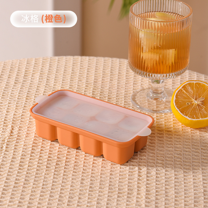 Verano casero de grado alimenticio de silicona de hielo bricolaje helado helado gelatina yogur recipiente para hacer helado molde