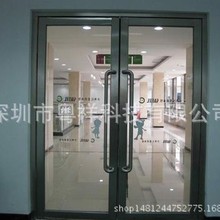 深圳不锈钢防火玻璃门报价 深圳不锈钢防火玻璃门厂家 维修安装图
