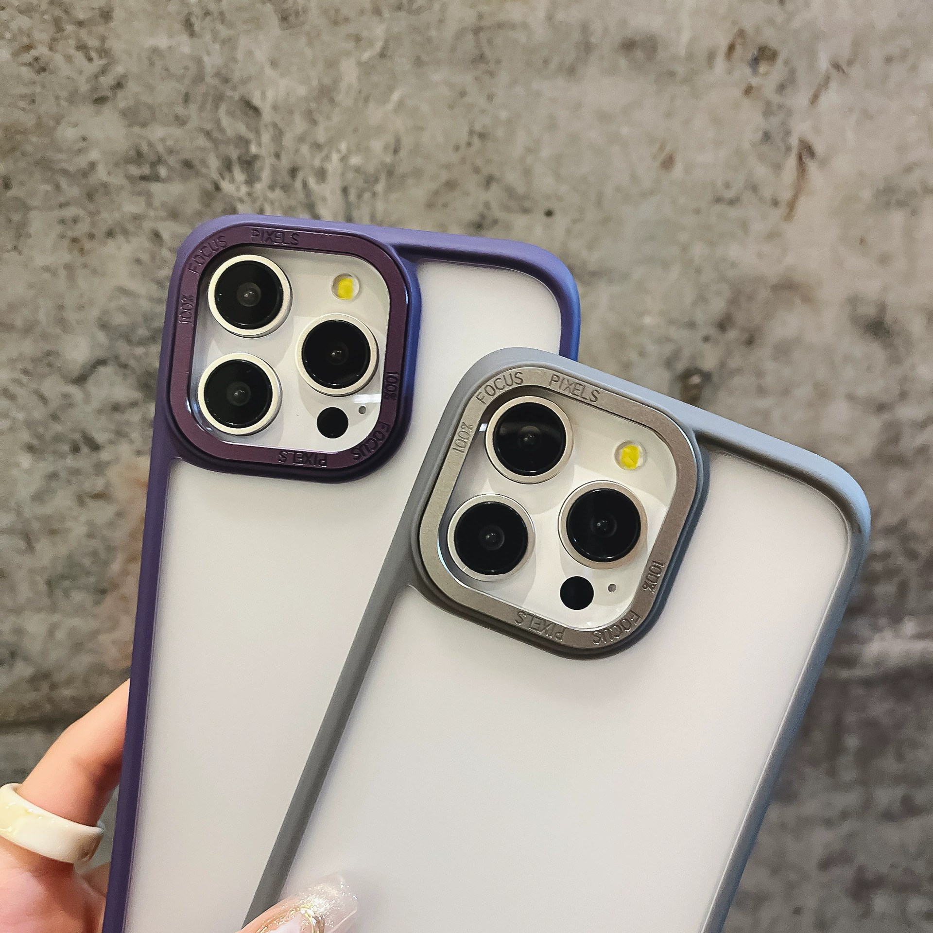 Яблоко, совместимый чехол для iPhone 15, матовый чехол для телефона, металлическая линза, защитный кейс, 15promax, iphone