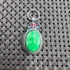 Emerald pendant jade, silver bracelet, sunny green stone inlay, wholesale