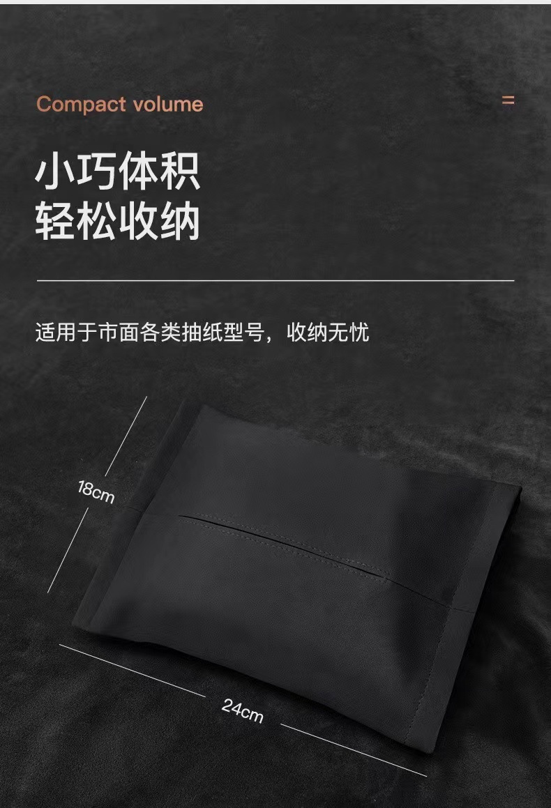 Suitable for Tesla Model Y 3Y Car Tissue Box, Hanging Accessory for Tissue Paper in the Car