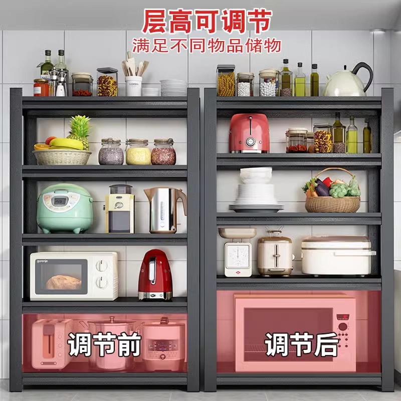 家用置物架货架落地多层阳台储物可调节仓库商用超市收纳展示架子|undefined