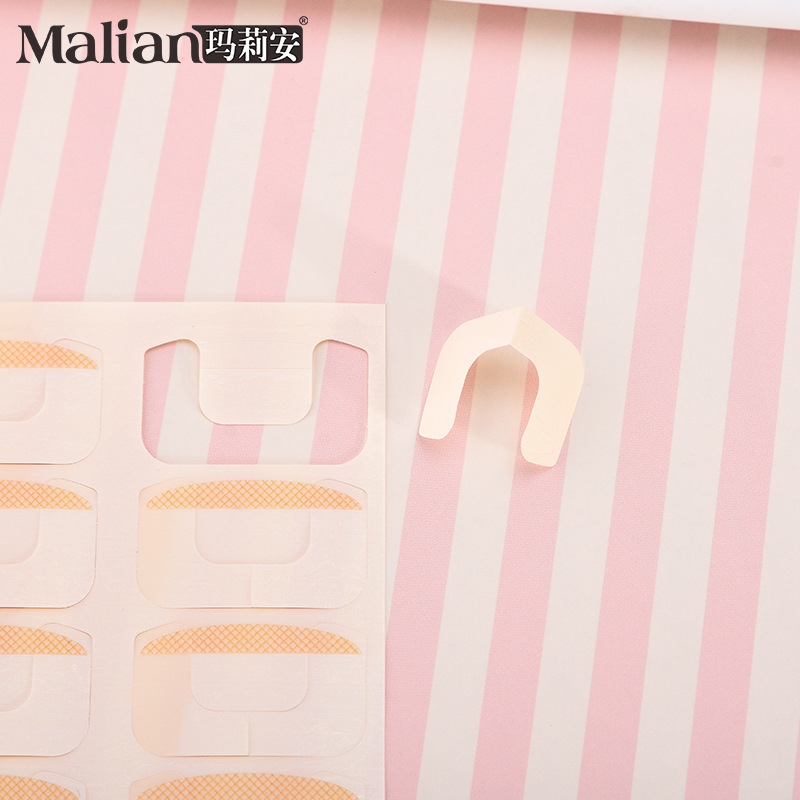Marianne horquilla invisible blindaje de belleza natural sin marcas de malla de tamaño grande impermeable a prueba de sudor blindaje de doble párpado maquillaje