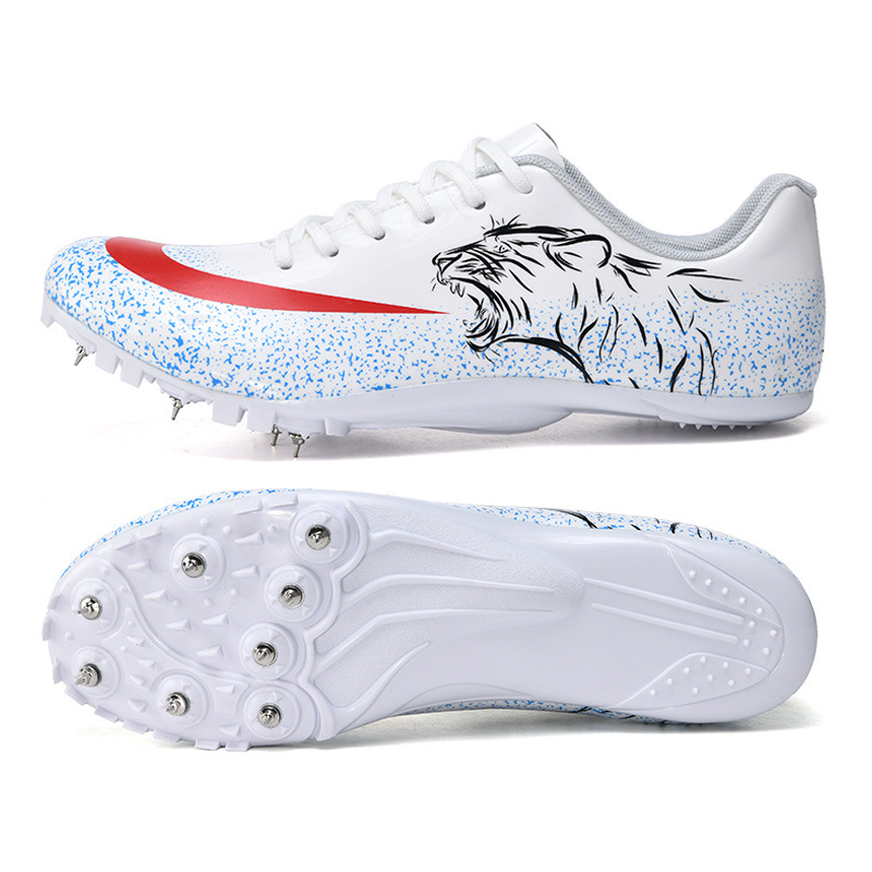 Zapatos de clavos de pista y campo para hombres y mujeres zapatos de carrera mediana y larga prueba de prueba de zapatos de pista y campo 2023 lote mixto image 7