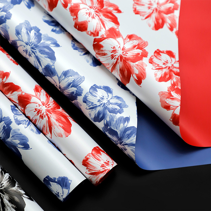 Flor Xi plumage papel de embalaje de flores flores de flores impermeable florista elegantemente florista diy regalo papel de embalaje de flores