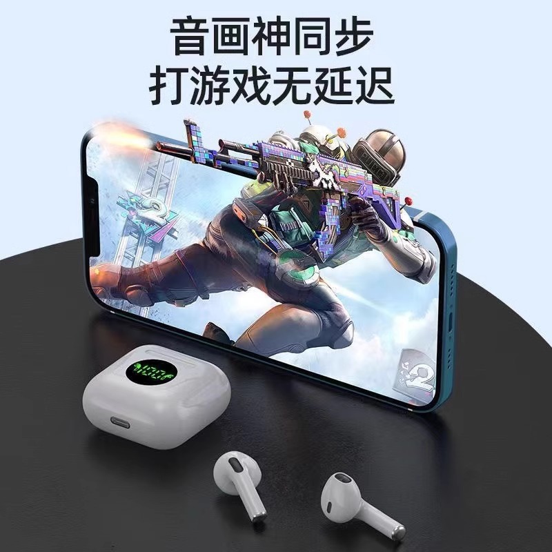 Bluetooth ヘッドセット pro4 ディスプレイ第 2 世代ワイヤレス高品質スポーツ超長時間音楽を聴く Apple および Android ユニバーサルに適しています|undefined
