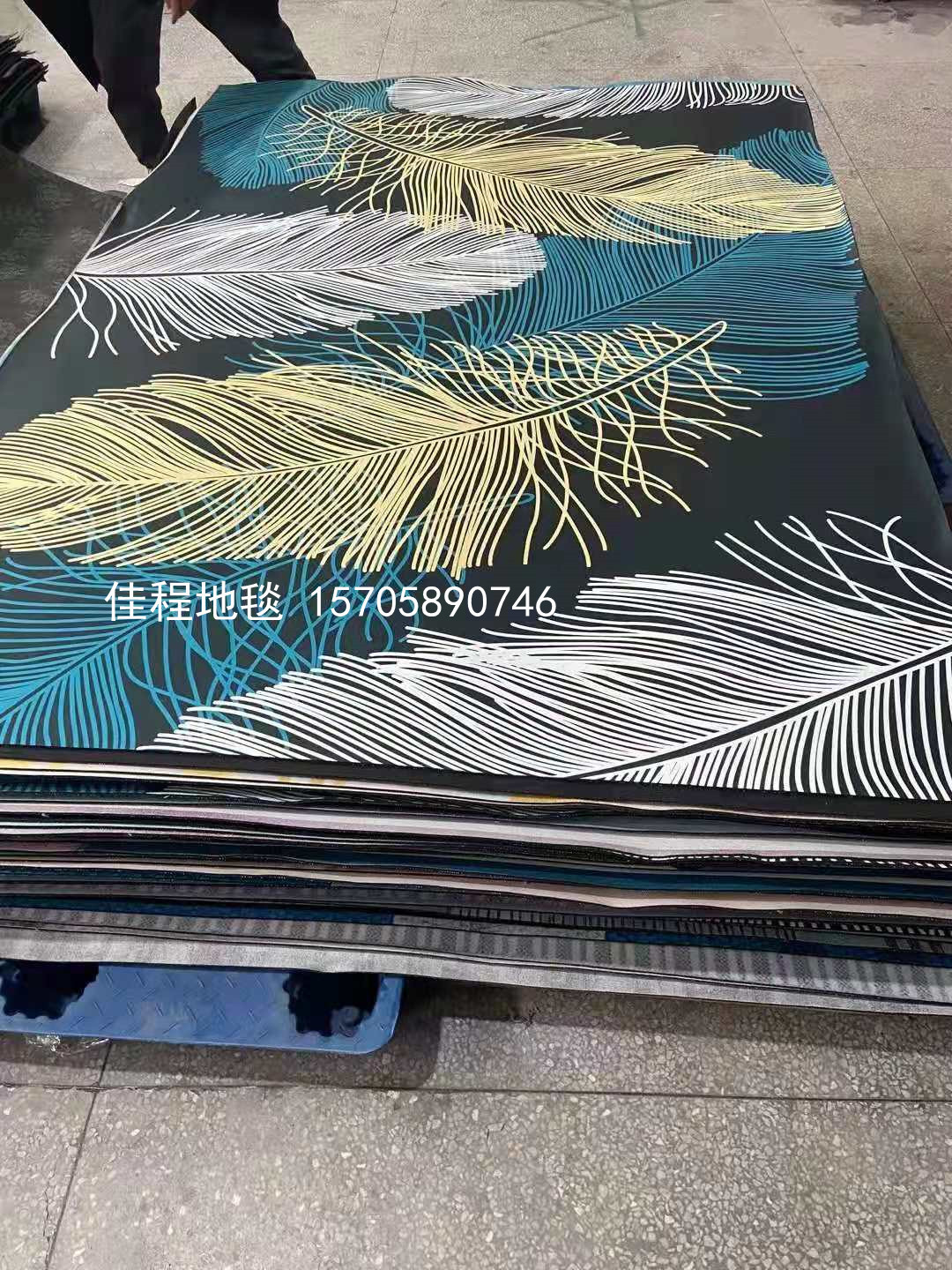 Cross-Border Retro Style Oriental Exquisite Pattern Carpet Manufacturer Wholesale High Quality Non-Slip Home Living Room Carpet