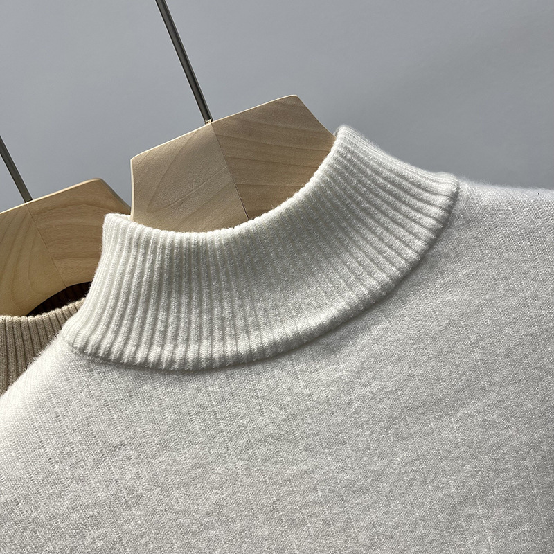 Turtleneck Neckline Wholesale Women's Casual Simple Style Solid Color Long Sleeve Sweaters & Cardigans