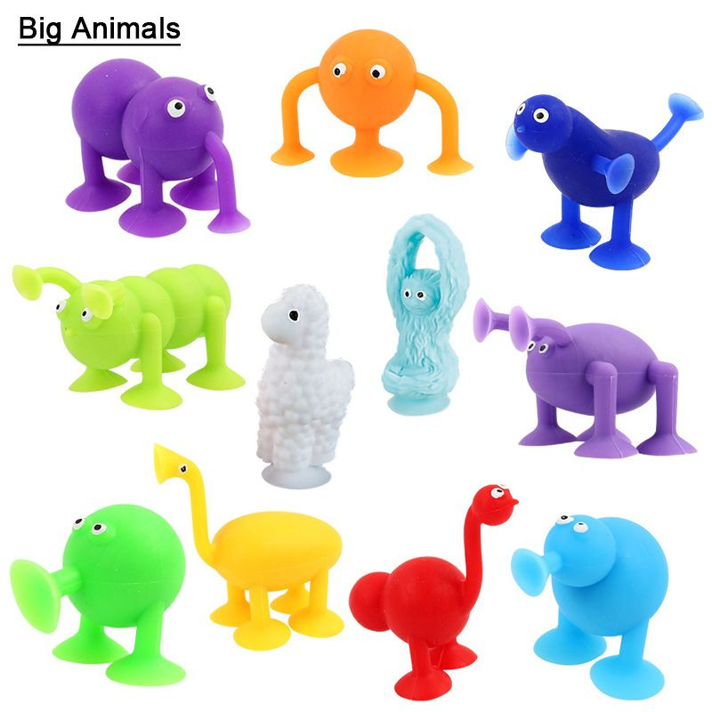 Cross-border hot selling suction music sticky music children's educational sucker soft building blocks variety assembling Science and Education kindergarten teaching aids