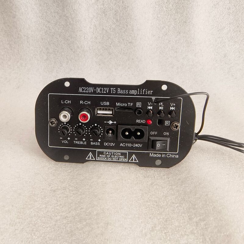Subwoofer Amplifier Board 4inch 5inch Bluetooth Card Slot USB Radio Tff Function Dual 2003Ic Amplifier Tf Card Playback Subwoofer Amplifier Board 4inch 5inch Bluetooth Card Slot USB Radio Tff Function Dual 2003Ic Amplifier Tf Card Playback