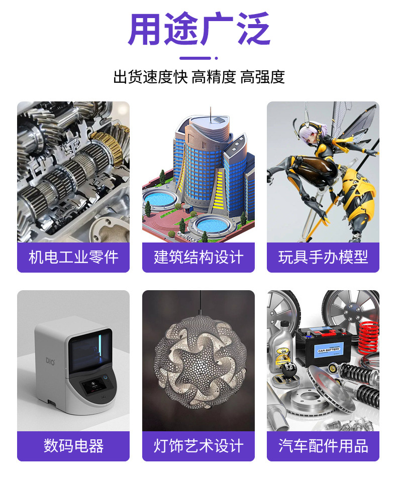 3D Printing Service Model Cnc Machining Silicone Replica Mold Small Batch Production Sheet Metal Model Industrial Design