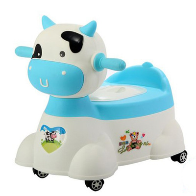 大号奶牛款儿童座便器小孩马桶圈男女坐便凳婴幼儿尿壶宝宝大便盆