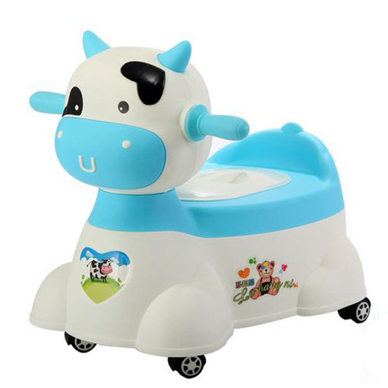 大号奶牛款儿童座便器小孩马桶圈男女坐便凳婴幼儿尿壶宝宝大便盆