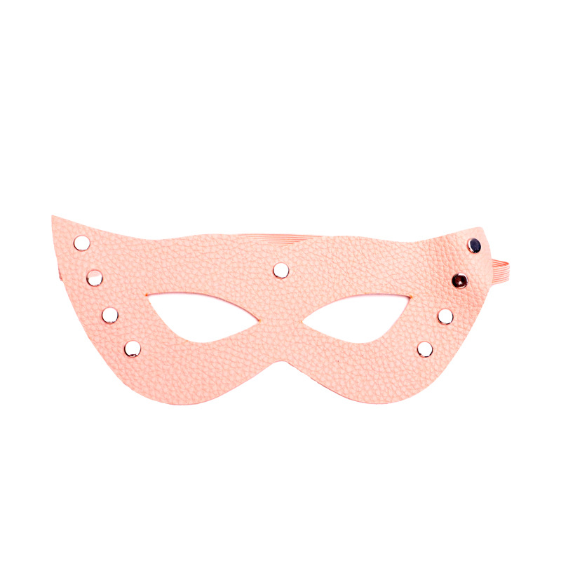 Butterfly Eye Mask PU Leather Blindfold for Couples Sensory Play — detail image 15