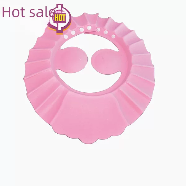 Children's Shower Cap, Infant Shampoo Cap, Baby Shampoo Cap, Bath Cap, Adjustable Eva Protective Cap, Cartoon Style