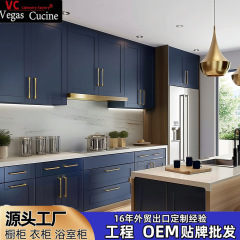対外貿易輸出北米工事キャビネットカスタム実木キッチンキッチンキャビネット卸売りkitchencabinet工場