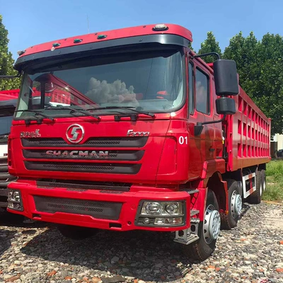 Yük maşınları Eight-Wheel Dump Truck Sinotruk Shaanxi