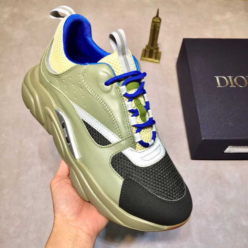 Dio21最新运动鞋增高鞋多种搭摩登大底拼色牛皮运动网面情侣男鞋