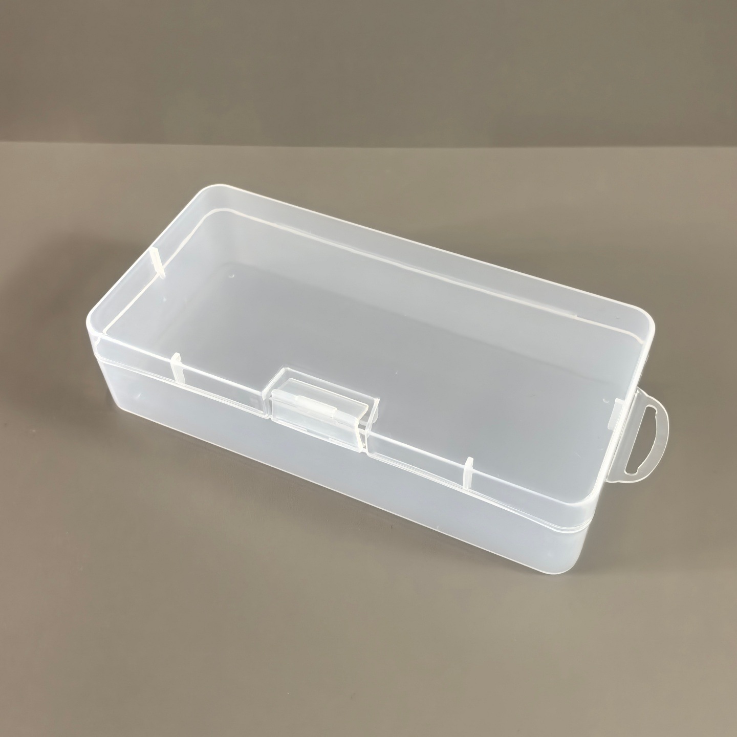 Rectangular buckle PP empty box transparent plastic packaging box jewelry parts sundries organizing storage box