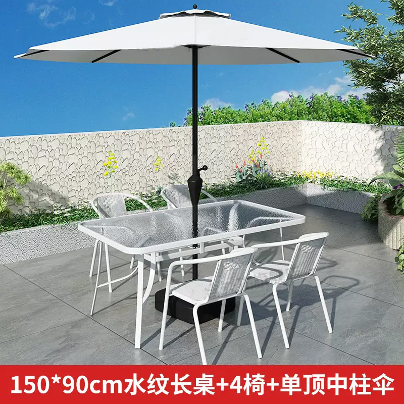 户外阳台小桌椅三件套休闲茶桌椅白色组合折叠一桌两椅小户型茶几|undefined