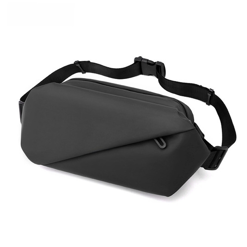 New Large Waterproof Multi-layer Men's Waist Bag Outdoor Leisure Trend Chest Bag Trendy Men Sports Waist Bag