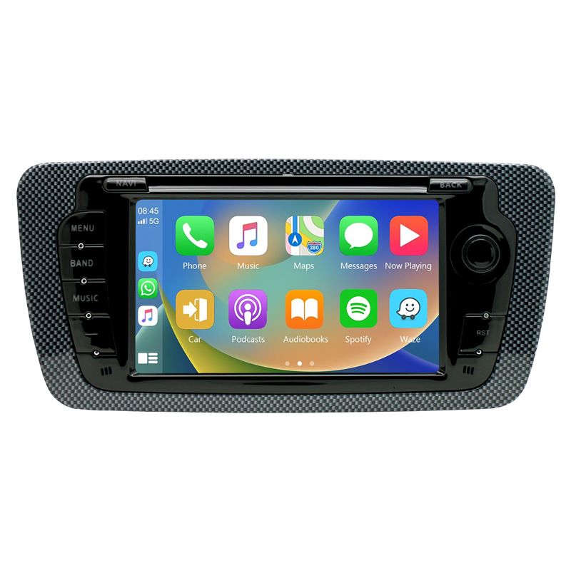 Transfronterizo aplicable a la navegación del coche Ibis 09-13 asiento con el botón de navegación del coche Carplay