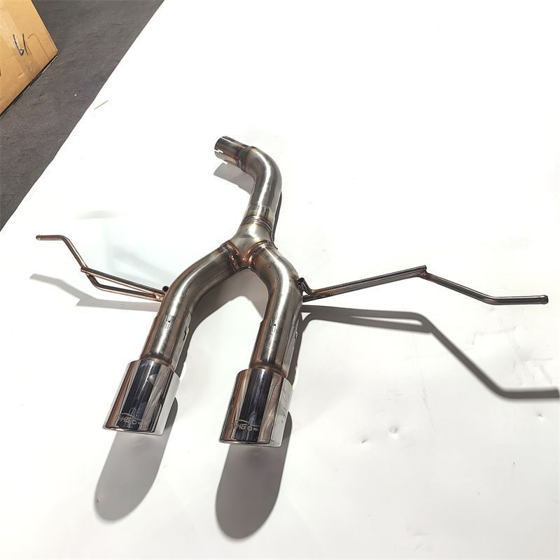 Golf 6 7.5 7 8 Scirocco Car Exhaust Pipe Upgrade Tail Section Swallowtail Dual Outlet Quad Outlet Middle Outlet Accessories