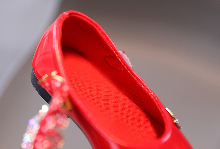 Scarpe da ballo basse da esibizione in pelle da studentessa in stile occidentale, con suola morbida, per ragazze, primavera e autunno_voghion.com