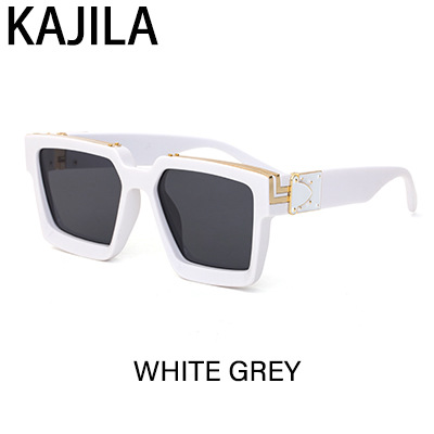 KAJILA Fashion Box Sunglasses Women's Millionaire Sunglasses Men's 86229 European and American Cross-border Men's Sunglasses