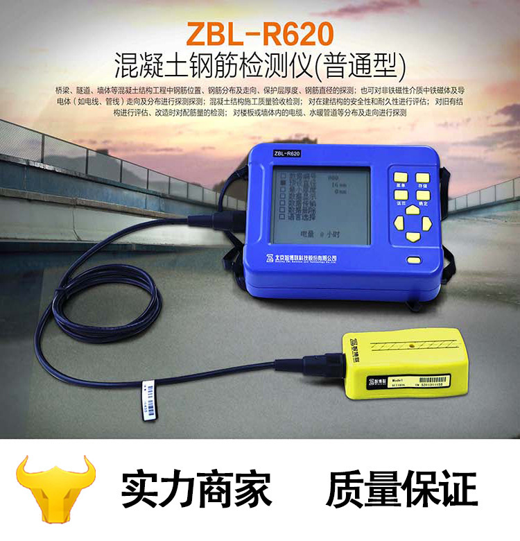 智博联普通型ZBL-R620混凝土钢筋检测仪原厂配件数据线