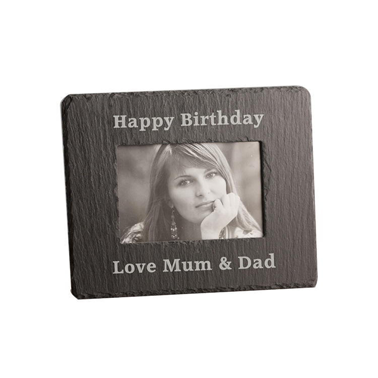 American Business Gift Home Decoration Creative Square Slate Photo Frame Living Room Decoration Black Photo Frame American Business Gift Home Decoration Creative Square Slate Photo Frame Living Room Decoration Black Photo Frame