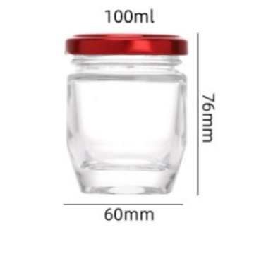 厂家批发即食鲜炖燕窝瓶耐高温可蒸煮密封玻璃分装瓶花胶奶冻银耳