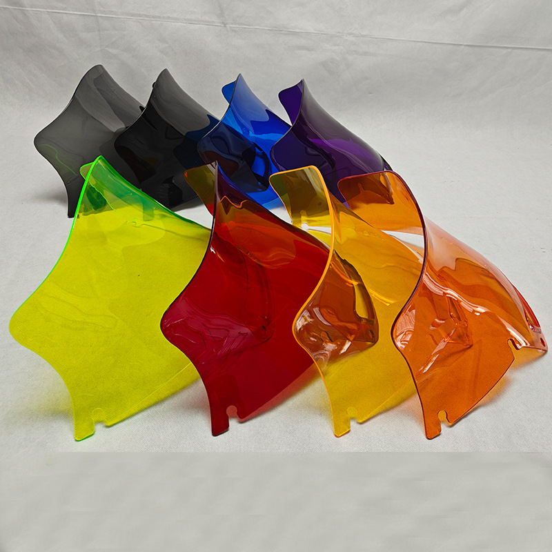 Motorcycle Windshield Suitable for Harley 22-24 Road King St Hood 8.5inch Spoiler Windshield Available in Multiple Colors
