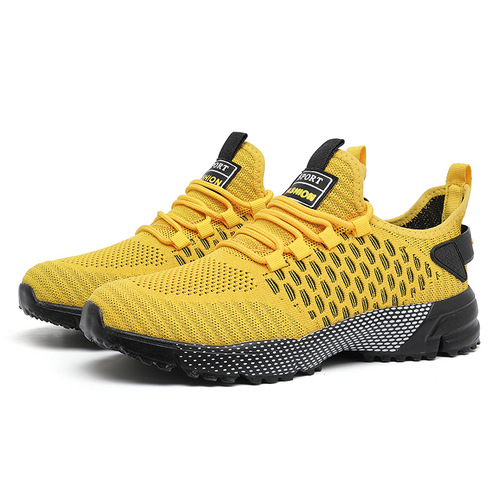 Men's Shoes 2025 Summer Autumn Lightweight Air-Weave Breathable Mesh Sports Shoes for Men Casual Running Travel Shoes Wholesale