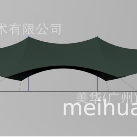 Sifeng pantalla Big Sky 400 metros cuadrados Pantalla de cielo grande sombrilla recepción camping lugar escénico Pantalla de cielo al aire libre polígono Pantalla de cielo