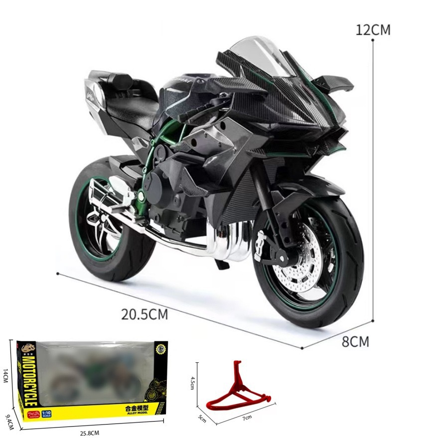 Transfronterizo 1: 6 gran Duca PV4 Di puede iniciar la simulación de encendido locomotora juguete de niño aleación motocicleta de perro de caña