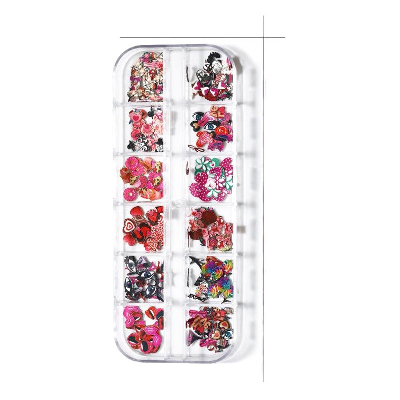 2025 nuevas flores transfronterizas, hojas de pulpa de madera, accesorios para uñas, flores de colores de mariposas, parches de decoración de uñas de bricolaje