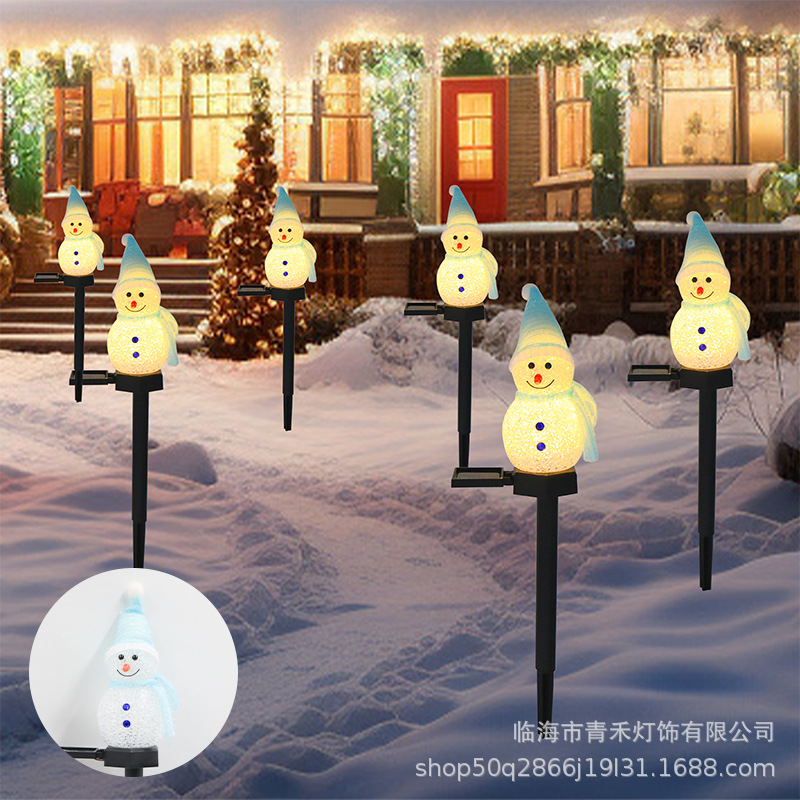 파란 눈사람 - 따뜻한 빛