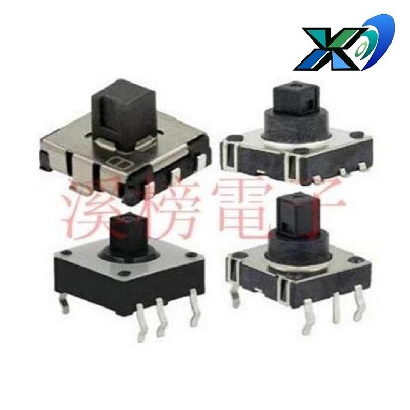 六脚五向开关贴片式 立式贴片五向轻触开关 立式五向按键开关6脚
