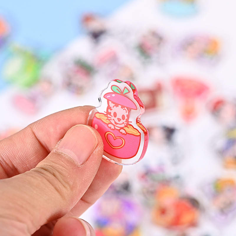 アクリル一枚のカスタムdiyキーホルダー立札アクリルアクセサリー漫画ミニ一枚の写真をカスタマイズします。|undefined