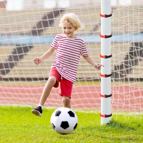 Football net self-adhesive tape football accessory fixed tape goal strap reverse buckle tie multi-color football net Velcro strap