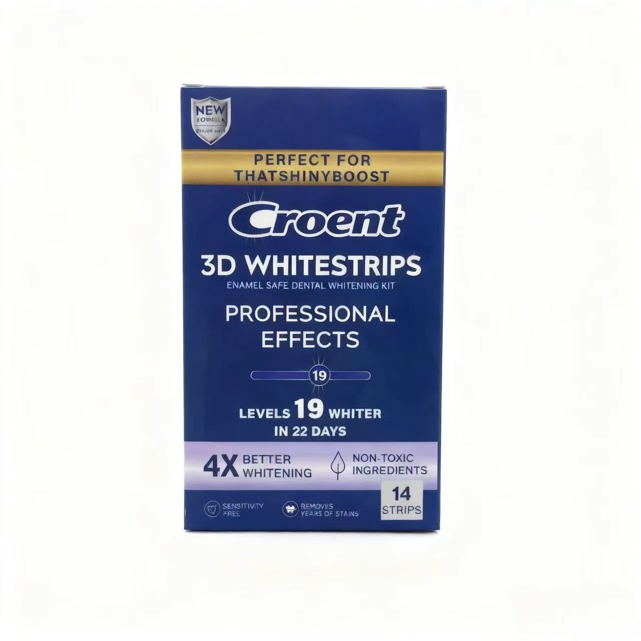 Cross-Border Popular Whitening Toothpaste Whitening, Yellowing, Shining and Dazzling White 3D Patch, Whitening and Whitening Toothpaste Film Genuine Batch