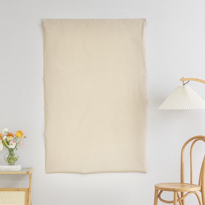 Sunshade - beige 0 light transmission (adhesive version comes with velcro)