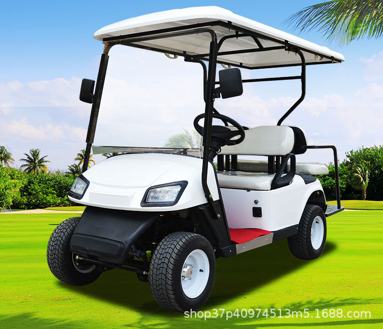 Electric golf cart scenic spot sightseeing car four-wheel court walking 2-4 seats 6 seats car patrol car